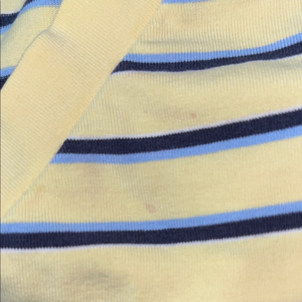 GAP Yellow and Blue Striped Tee - Picture 6 of 7